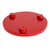 Decoupage wood trivet, 'Traditional Colors in Red' - Decoupage Wood Trivet in Red from Costa Rica (image 2c) thumbail