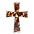 Reclaimed wood wall cross, 'Eco Faith' - Handmade Reclaimed Wood Wall Cross from Costa Rica