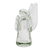 Figura de vidrio reciclado - Figura de ángel de vidrio reciclado soplado a mano de Guatemala