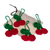 Hand-crocheted ornaments, 'Sweet Cherries' (set of 4) - Hand-Crocheted Cherry Ornaments from Guatemala (Set of 4) (image 2b) thumbail