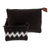 Cotton handbags, 'Zigzag Night' (pair) - Hand-Crocheted Cotton Handbags with White Zigzags (Pair) (image 2c) thumbail