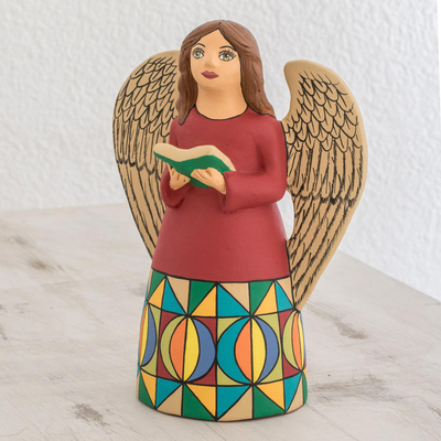 Ceramic statuette, Knowing Angel