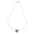 Jade pendant necklace, 'Elegant Balance' - Triangular Jade Pendant necklace Crafted in Guatemala (image 2c) thumbail