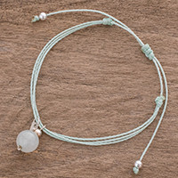 Quartz charm bracelet,