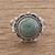 Jade cocktail ring, 'Sunrise in Antigua' - Natural Jade Cocktail Ring Crafted in Guatemala (image 2) thumbail