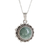 Jade pendant necklace, 'Sunrise in Antigua' - Natural Jade Pendant Necklace from Guatemala thumbail