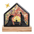 Art glass nativity sculpture, 'Light of Love' - Handmade Art Glass Nativity Sculpture from El Salvador (image 2a) thumbail