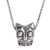 Sterling silver pendant necklace, 'Iximche Jaguar' - Sterling Silver Pendant Necklace Crafted in Guatemala (image 2c) thumbail