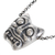 Sterling silver pendant necklace, 'Iximche Jaguar' - Sterling Silver Pendant Necklace Crafted in Guatemala (image 2d) thumbail