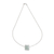 Jade pendant necklace, 'Rectangle Elegance' - Rectangular Jade Pendant Necklace from Guatemala (image 2c) thumbail