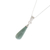 Jade pendant necklace, 'Apple Green Jungle Dewdrop' - Apple Green Teardrop Jade Pendant Necklace from Guatemala (image 2c) thumbail