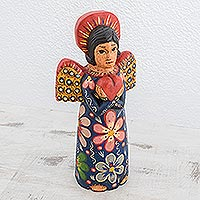 Featured review for Wood statuette, Angel Love