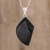 Jade pendant necklace, 'Mayan Ax in Black' - Blade-Shaped Jade Pendant Necklace from Guatemala (image 2) thumbail
