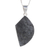 Jade pendant necklace, 'Mayan Ax in Black' - Blade-Shaped Jade Pendant Necklace from Guatemala (image 2d) thumbail