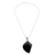 Jade pendant necklace, 'Mayan Ax in Black' - Blade-Shaped Jade Pendant Necklace from Guatemala (image 2e) thumbail
