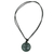 Jade pendant necklace, 'Tree Branches' - Tree Motif Dark Green Jade Pendant Necklace from Guatemala thumbail