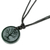 Jade pendant necklace, 'Tree Branches' - Tree Motif Dark Green Jade Pendant Necklace from Guatemala (image 2c) thumbail