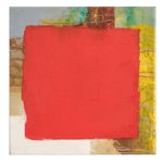 Diptych, 'Diptych' (2018) - Signed Abstract Diptych in Red from El Salvador (2018)