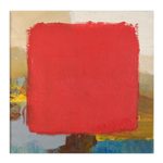 Diptych, 'Diptych' (2018) - Signed Abstract Diptych in Red from El Salvador (2018)