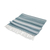 Cotton beach towel, 'Sweet Relaxation in Teal' - Striped Cotton Beach Towel in Teal from Guatemala (image 2c) thumbail