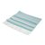 Cotton beach towel, 'Sweet Relaxation in Mint' - Striped Cotton Beach Towel in Mint from Guatemala