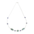 Jade and lapis lazuli pendant necklace, 'Jade Serenity' - Oval Jade and Lapis Lazuli Pendant Necklace from Guatemala (image 2c) thumbail