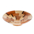 Wood serving bowl, 'Wheels' - Handmade Wood Serving Bowl from Guatemala