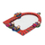 Cotton wall mirror, 'Quitapenas Arch' - Arch-Shaped Cotton Wall Mirror with Worry Dolls (image 2c) thumbail