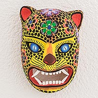 Wood mask, Jaguar Guardian