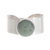 Jade single-stone ring, 'Maya Wrap in Apple Green' - Apple Green Jade Single-Stone Ring from Guatemala thumbail
