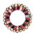 Cotton wreath, 'Quitapena Happiness' - Cotton Worry Doll Wreath from Guatemala (image 2a) thumbail