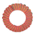 Cotton wreath, 'Quitapena Happiness' - Cotton Worry Doll Wreath from Guatemala (image 2d) thumbail