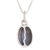 Sterling silver pendant necklace, 'Raining Coffee' - Sterling Silver Coffee Bean Pendant Necklace from Guatemala