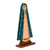 Dekorativer Akzent aus Holz - Handbemalter Deko-Akzent „Mutter Maria“ aus Holz