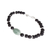 Jade and lava stone beaded pendant bracelet, 'Apple Green Mountain of Lava' - Apple Green Jade and Lava Stone Beaded Pendant Bracelet (image 2b) thumbail