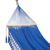 Cotton rope hammock, 'Simple Relaxation in Lapis' (single) - Cotton Rope Hammock in Lapis from Nicaragua (Single)