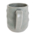 Ceramic mug, 'Love the Morning' - Patterned Ceramic Mug in Green from Honduras (image 2d) thumbail