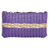 Woven clutch, 'Harmony of colour in Purple' - Recycled Woven Clutch in Blue-Violet from Guatemala