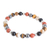 Men's multi-gemstone beaded stretch bracelet, 'Planetary Harmony' - Men's Multi-Gemstone Beaded Stretch Bracelet from Costa Rica (image 2d) thumbail