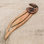 Teak wood bookmark, 'Toucan Reader' - Toucan-Themed Teak Wood Bookmark from Costa Rica