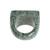 Jade signet ring, 'Green Steppe' - Pyramid-Shaped Jade Signet Ring from Guatemala (image 2d) thumbail