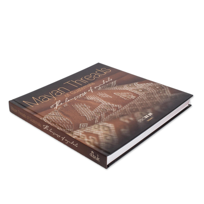 Buch „Maya-Fäden von Guatemala – Die Sprache der Symbole – Band I“ - Buch mit Maya-Fäden und Seiten aus recyceltem Papier aus Guatemala