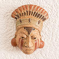 Featured review for Small ceramic mask, Mayan Royalty