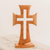 Wood sculpture, 'Light of the Cross' - Cedar Wood Cross Sculpture from Guatemala (image 2) thumbail