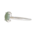 Jade solitaire ring, 'Cool Green Illusion' - Sterling Silver Ring with Light Green Guatemalan Jade (image 2c) thumbail