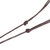 Wood pendant necklace, 'Cachimbo Infinity' - Cachimbo Wood Infinity Pendant Necklace from Costa Rica (image 2d) thumbail