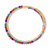 Crystal and glass beaded wrap bracelet, 'Multicolored Fiesta' - Colorful Crystal and Glass Beaded Wrap Bracelet (image 2b) thumbail