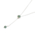 Jade Y-necklace, 'Verdant Balance in Apple Green' - Apple Green Jade Y-Necklace from Guatemala (image 2c) thumbail