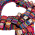 Cotton wall decor, 'Histories of Love' - Heart-Shaped Cotton Worry Doll Wall Decor from Guatemala (image 2d) thumbail