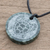 Jade pendant necklace, 'Kawoq Turtle' - Hand-Carved Jade Sea Turtle Pendant Necklace from Guatemala (image 2b) thumbail